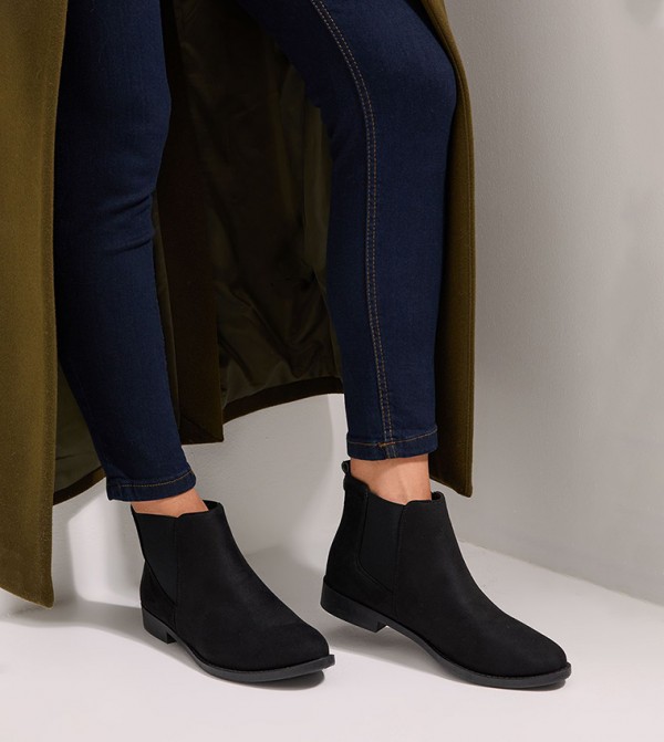 Dorothy Perkins  Boots - Black Ankle length Boots