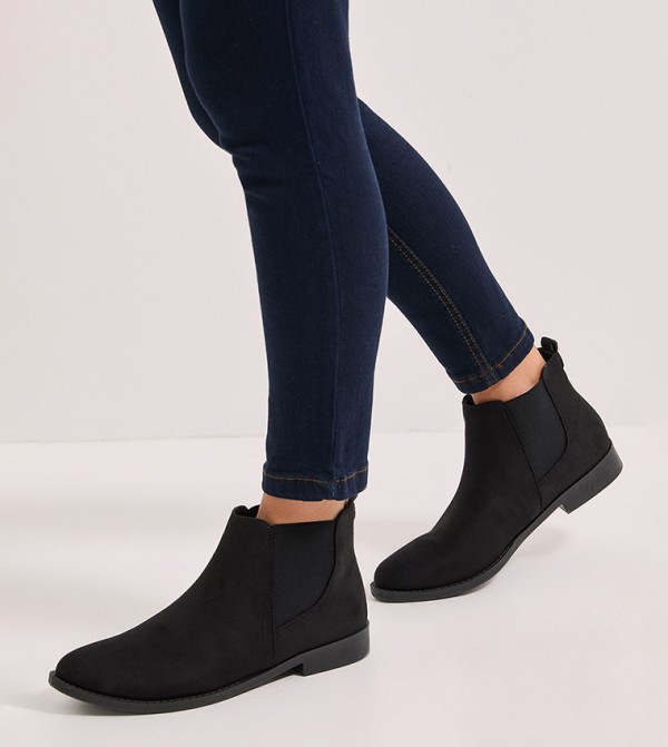 Dorothy Perkins  Boots - Black Ankle length Boots