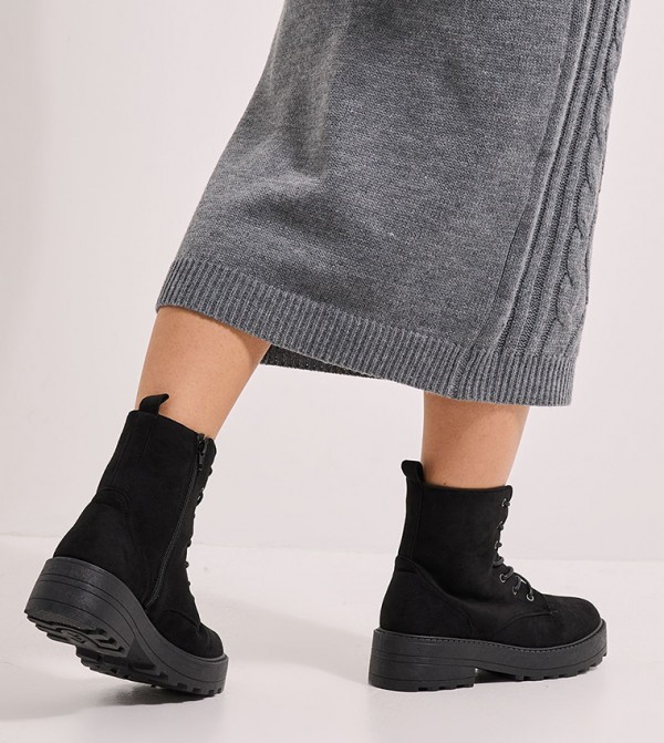 Dorothy Perkins  Boots - Black Ankle length Boots