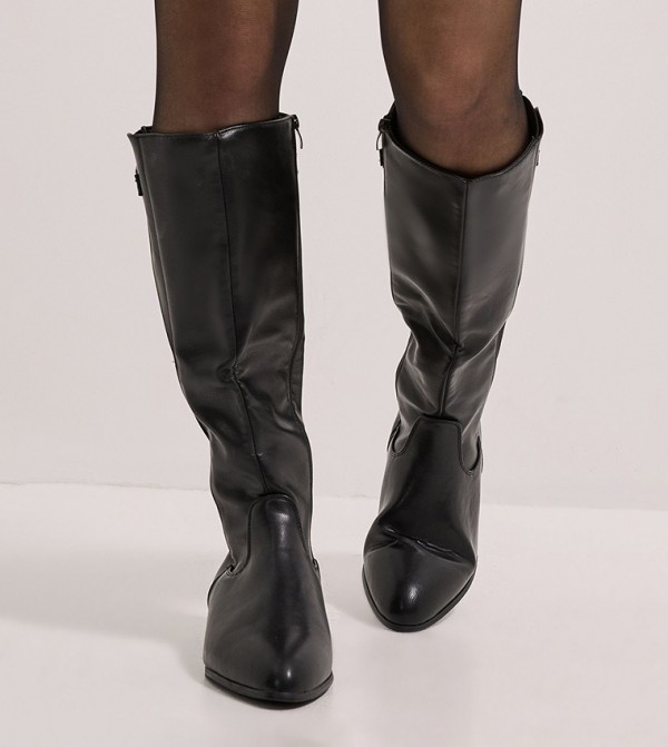 Dorothy Perkins  Boots - Black Knee length Boots