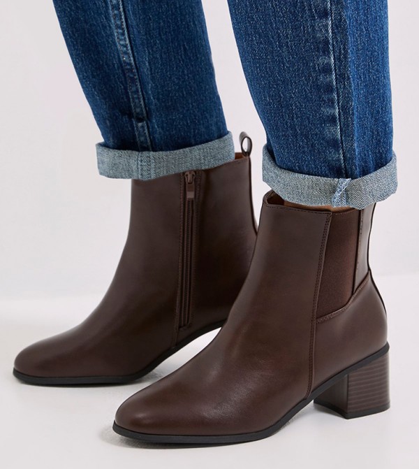 Dorothy Perkins Dorothy Perkins - Brown Ankle length Boots