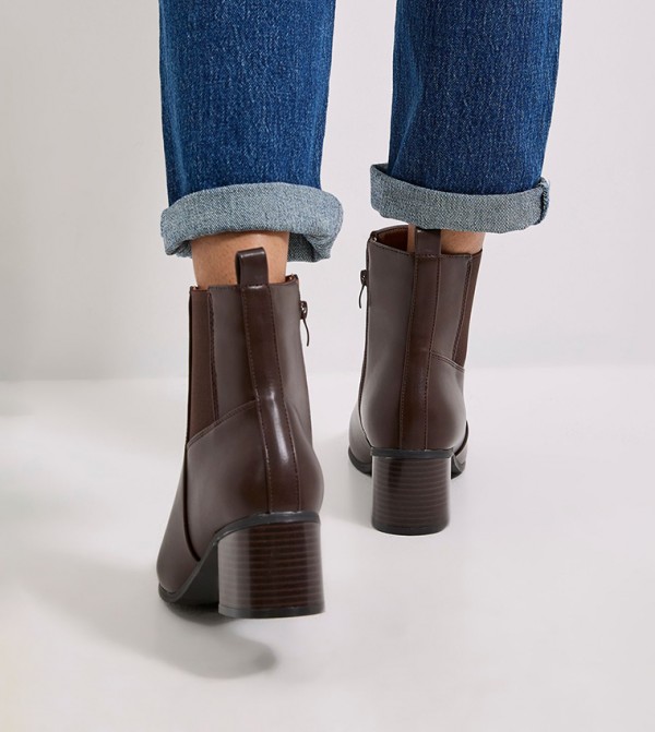 Dorothy Perkins Dorothy Perkins - Brown Ankle length Boots