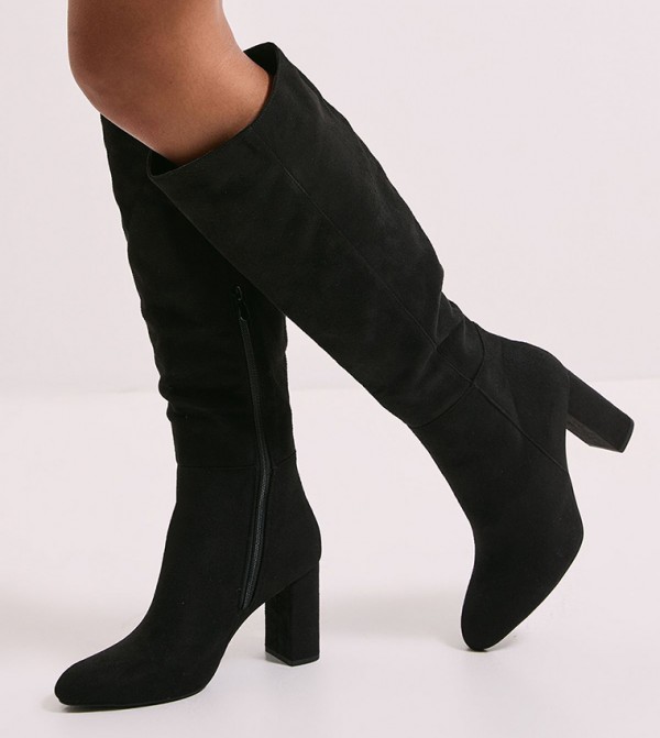 دوروثي بيركينز  أبوات - أسود Knee length Boots