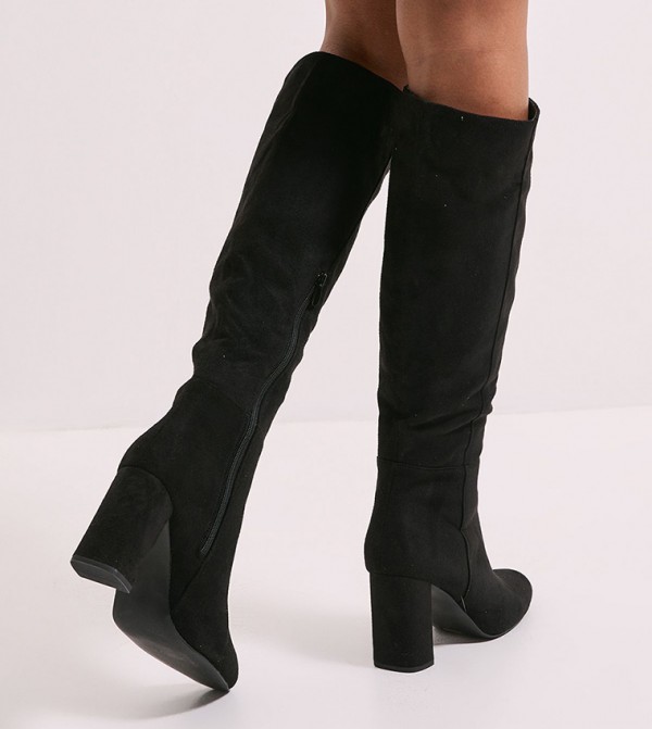 دوروثي بيركينز  أبوات - أسود Knee length Boots
