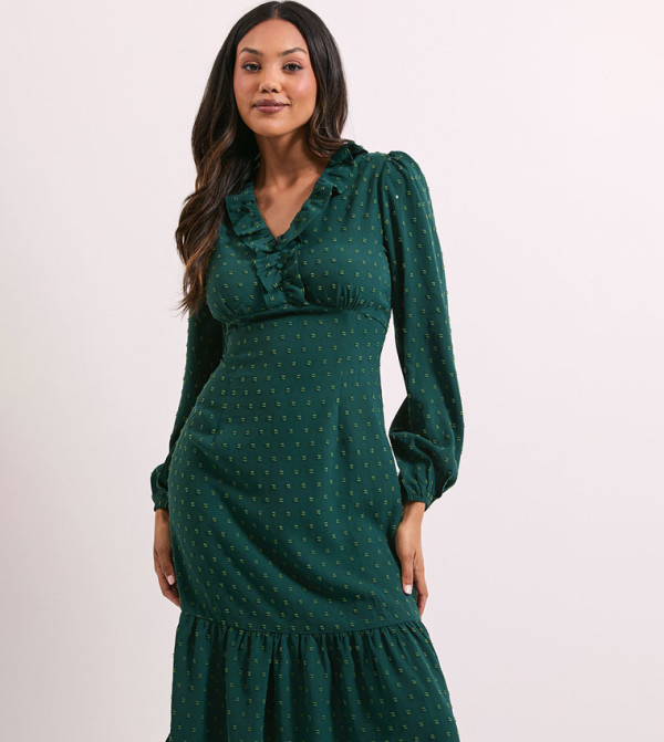 دوروثي بيركينز romantic-styling - أخضر Midi Dresses