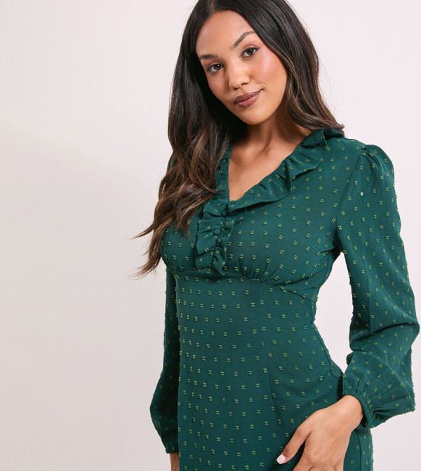 دوروثي بيركينز romantic-styling - أخضر Midi Dresses