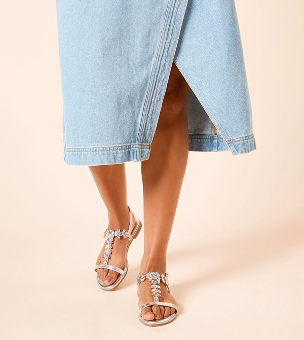 دوروثي بيركينز دورثي بيكينز - فضي Flat Sandals