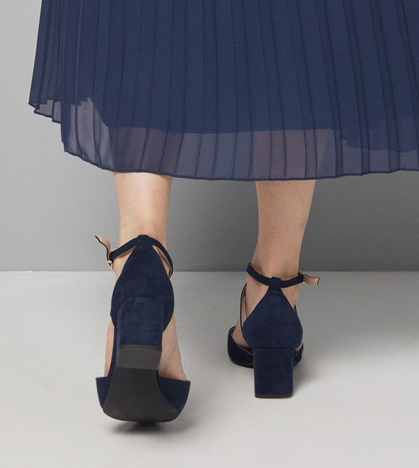 Good For the Sole  - Navy Pumps