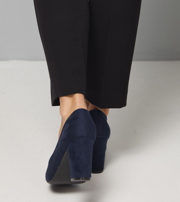 Good For the Sole  - Navy Pumps