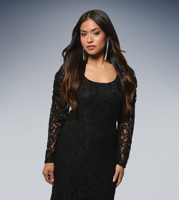 Dorothy Perkins  Midi Dresses - Black Midi Dresses