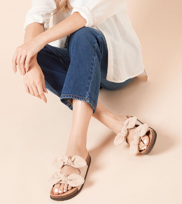 Dorothy Perkins Dorothy Perkins - Beige Flat Sandals