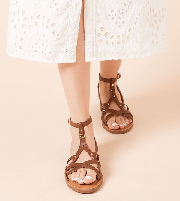دورثي بيكينز  دورثي بيكينز - بني  Flat Sandals