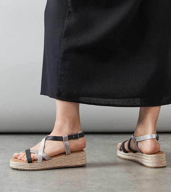 Good For the Sole - Black Wedges