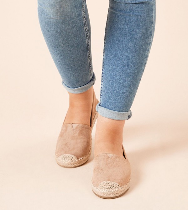 Dorothy Perkins Dorothy Perkins - Beige Casual Slip-ons