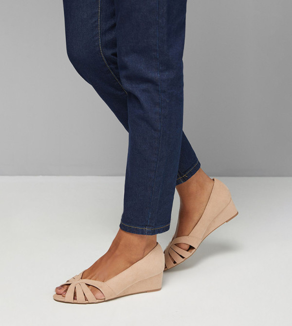 Good For the Sole  - Pink Wedges