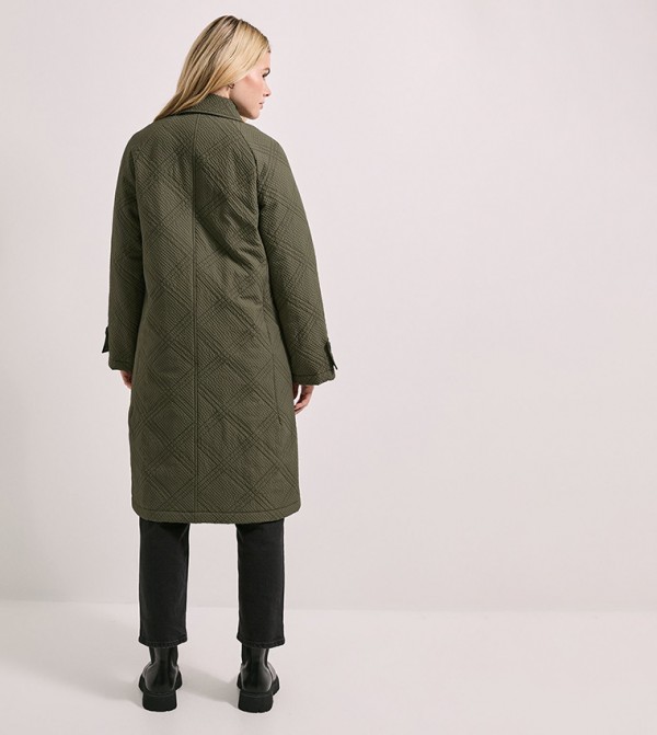 Dorothy Perkins  Jackets & Coats - Khaki Overcoats