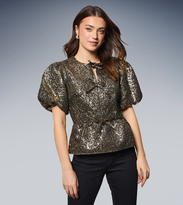 Dorothy Perkins  Tops - Gold Casual Tops