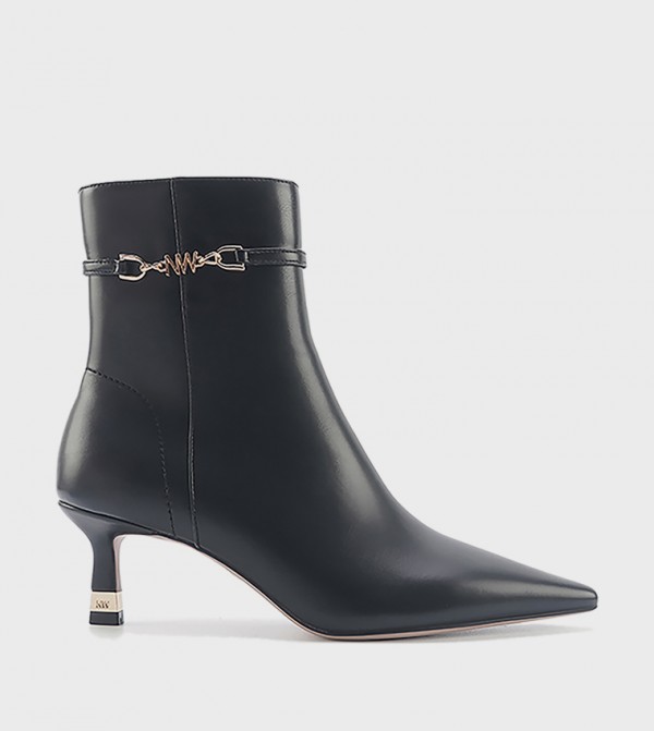 ناين وست  أحذية - أسود Ankle length Boots