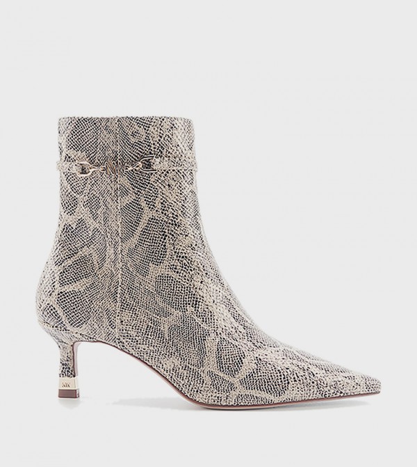 Nine West  Boots - Beige Ankle length Boots