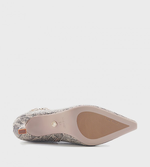 Nine West  Boots - Beige Ankle length Boots