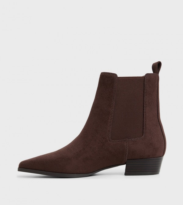 كول ات سبرنج  أحذية الكاحل - بني  Ankle length Boots