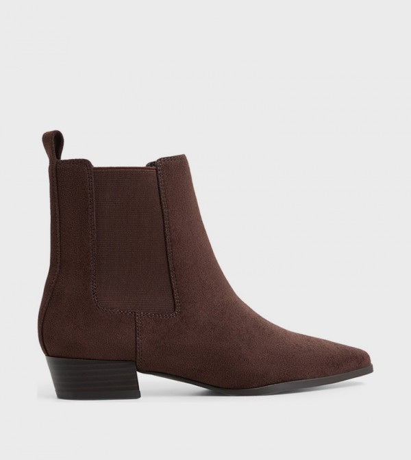 كول ات سبرنج  أحذية الكاحل - بني  Ankle length Boots