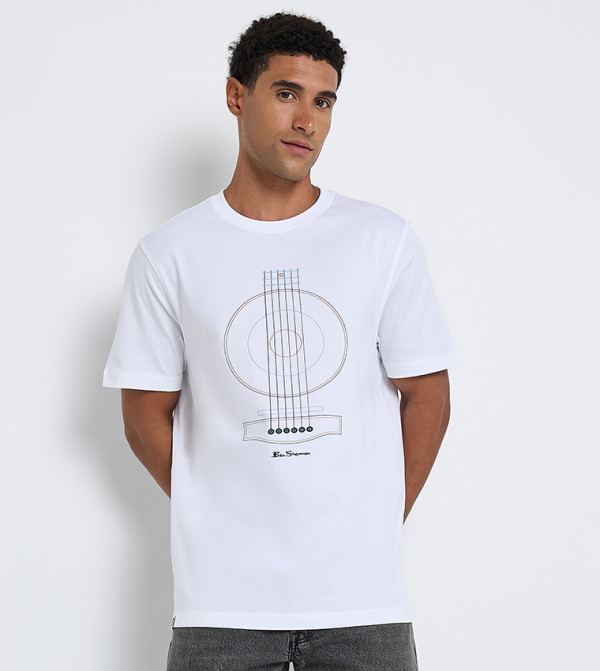 Ben Sherman Ben Sherman - White Casual T-Shirts