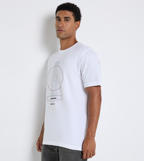 Ben Sherman Ben Sherman - White Casual T-Shirts