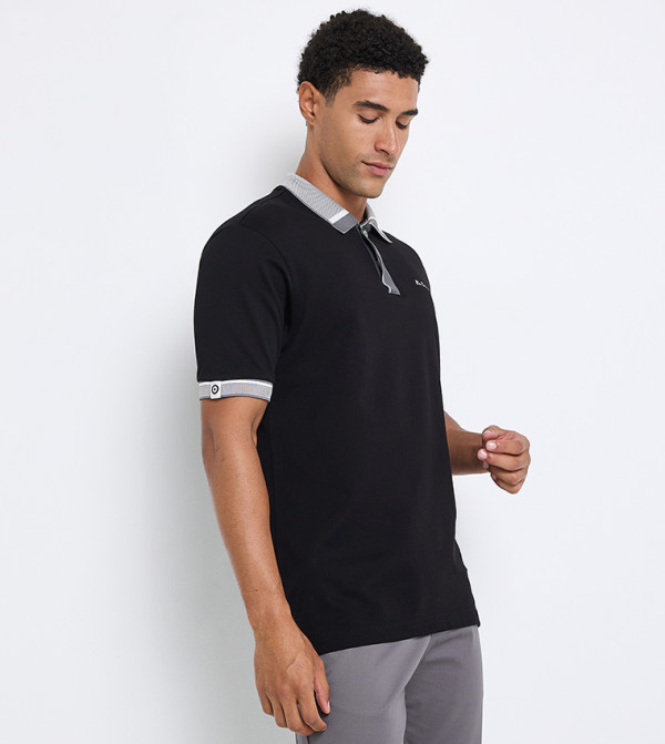 Ben Sherman - Black Polo T-shirts