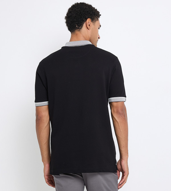 Ben Sherman - Black Polo T-shirts
