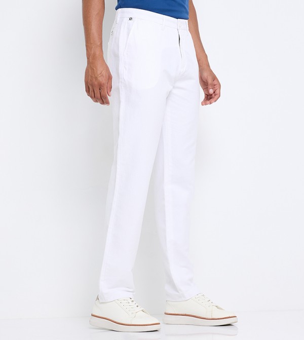 Ben Sherman  Pants & Chinos - White Casual Pants