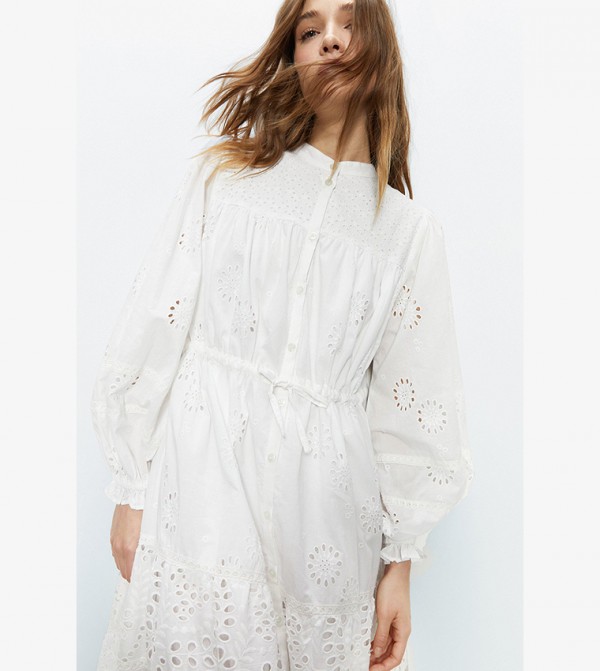 Warehouse Warehouse - White Casual Dresses