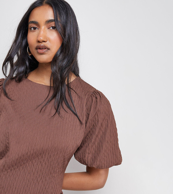 ويرهاوس  - بني  Maxi Dresses