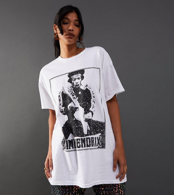 Warehouse  - White Short Sleeve T-Shirts