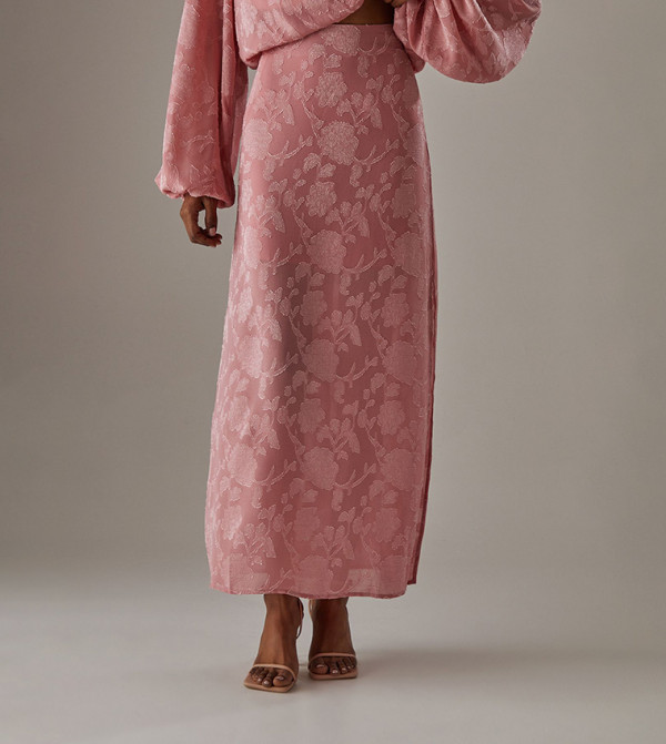 Warehouse Warehouse - Pink Maxi Skirts