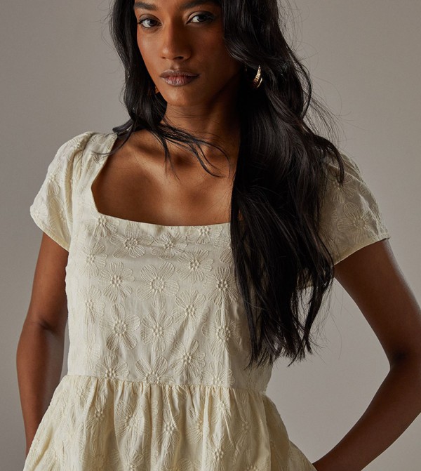 Warehouse  Playsuits - Beige Playsuits