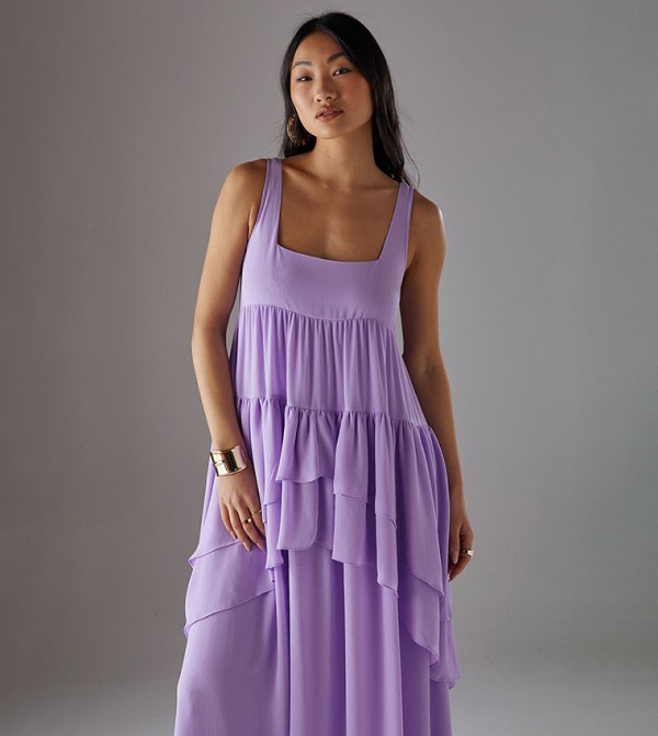 Warehouse Warehouse - Lilac Casual Dresses