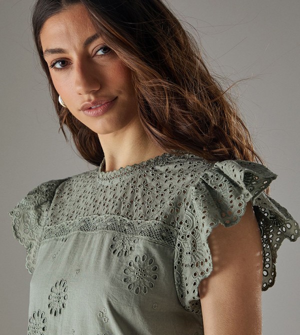Warehouse Warehouse - Khaki Casual Dresses