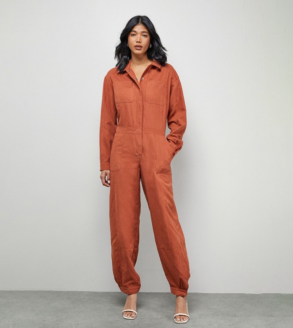 Oasis  Jumpsuits - Orange Jumpsuits
