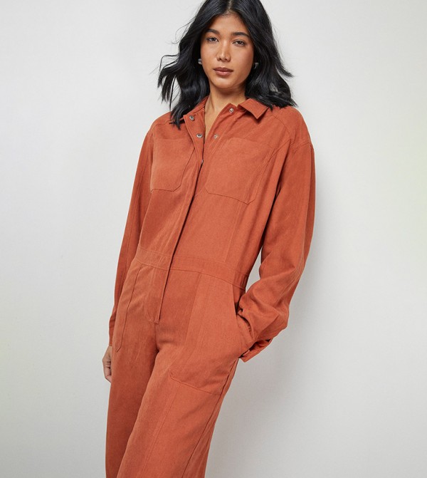 Oasis  Jumpsuits - Orange Jumpsuits