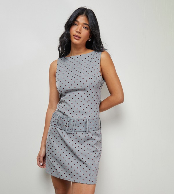 Warehouse  - Grey Mini Dresses