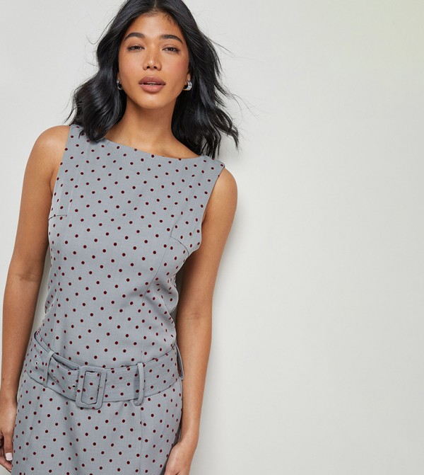 Warehouse  - Grey Mini Dresses