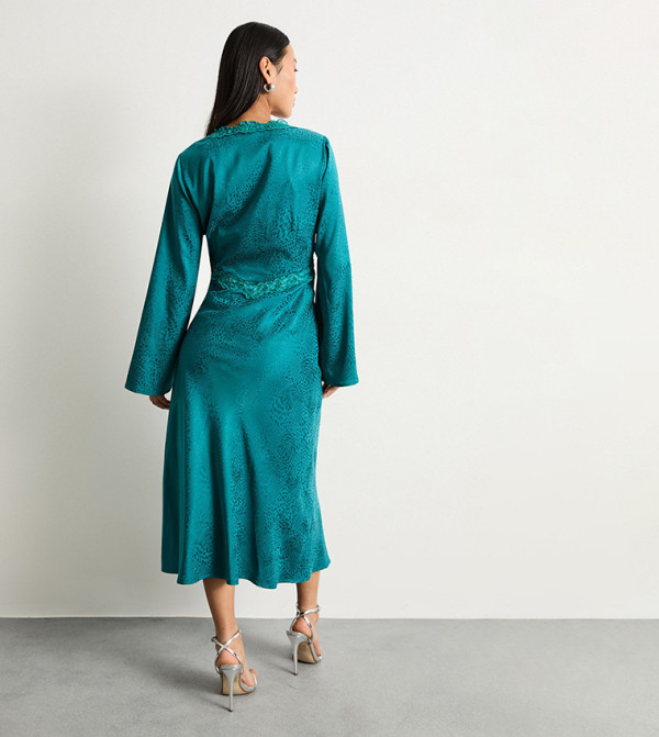 اويسيس - أزرق مخضر Midi Dresses