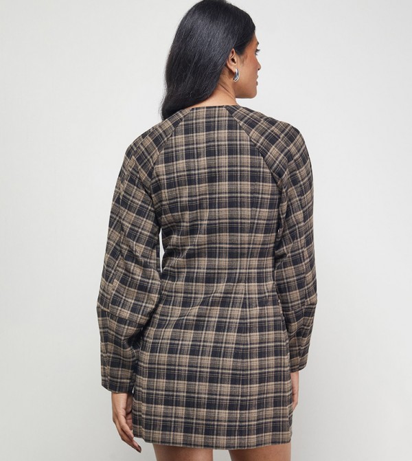 Warehouse  - Brown Mini Dresses