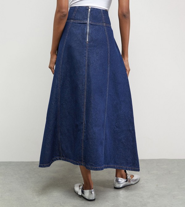 اويسيس اويسيس - أزرق Midi Skirts