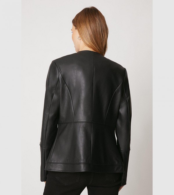 Wallis  Leather Jackets - Black Leather Jackets
