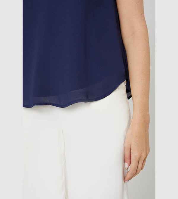 Wallis - Outlet Wallis - Navy Sleeveless Tops