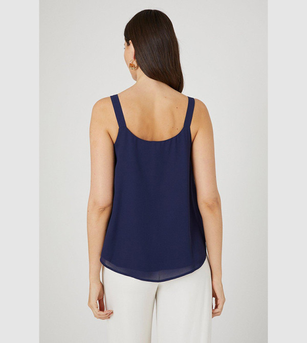 Wallis - Outlet Wallis - Navy Sleeveless Tops