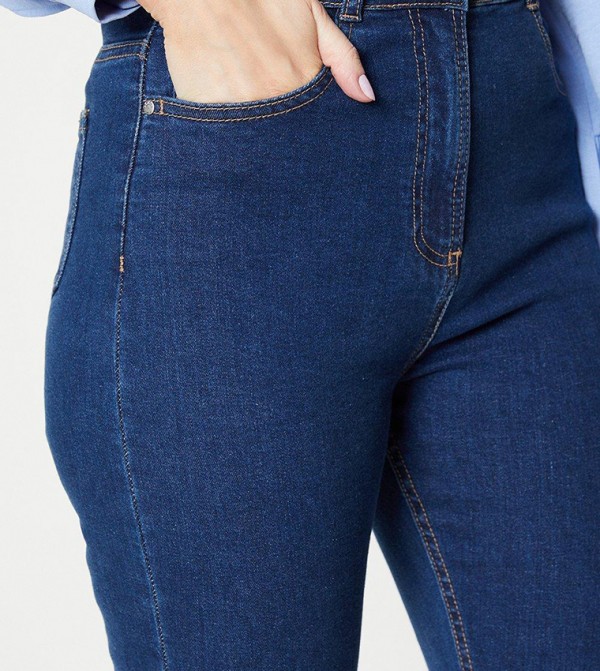 Wallis Wallis - Blue Straight Jeans