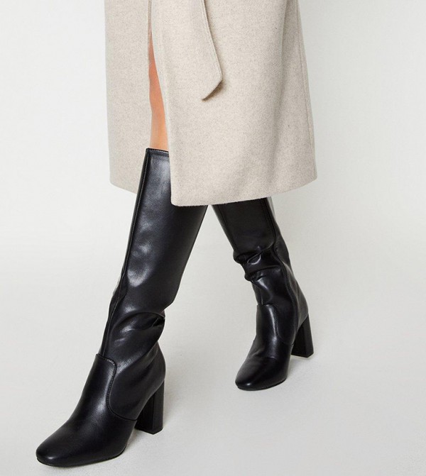 Wallis - Outlet Wallis - Outlet - Black Knee length Boots